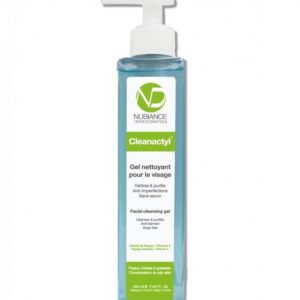NUBIANCE Cleanactyl – Gel Nettoyant Visage Anti-Imperfections 200ml Promo Parapharmacie Casablanca Maroc - Medical Media Store