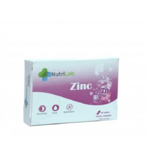 NUTRILAB ZINC 30 GÉLULES Promo Parapharmacie Casablanca Maroc - Medical Media Store