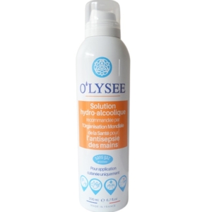 O’LYSEE Solution hydro-alcoolique pour l’antisepsie des mains 200ml Promo Parapharmacie Casablanca Maroc - Medical Media Store