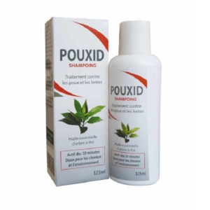 POUXID Shampoing Traitement anti poux 125ML Promo Parapharmacie Casablanca Maroc - Medical Media Store