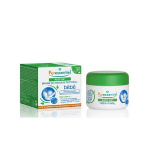 Puressentiel Resp Ok Baume de massage pectoral bébé – pot de 30 ml Promo Parapharmacie Casablanca Maroc - Medical Media Store