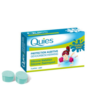QUIES Protection Auditive Filtre Natation en Silicone Enfant 3 Paires Promo Parapharmacie Casablanca Maroc - Medical Media Store