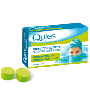 QUIES SILICONE NATATION ADULTE 3 PAIRES Promo Parapharmacie Casablanca Maroc - Medical Media Store