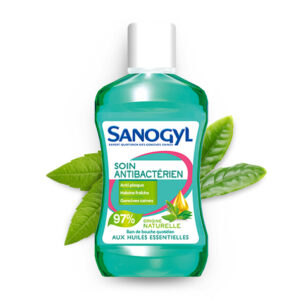 Sanogyl bain de bouche antibacterien 500ml Promo Parapharmacie Casablanca Maroc - Medical Media Store