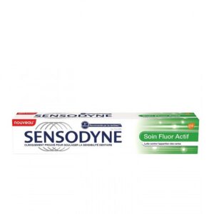 Sensodyne Dentifrice soin Fluor Actif 75ml Promo Parapharmacie Casablanca Maroc - Medical Media Store