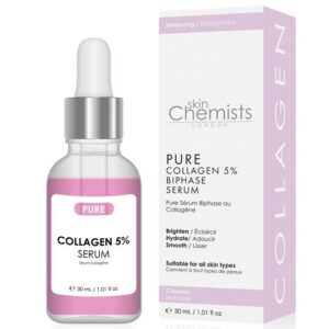 SkinChemists Serum Pure au collagen 5% 30ml Promo Parapharmacie Casablanca Maroc - Medical Media Store