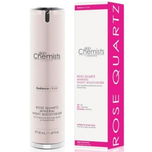 SkinChemists Soin Hydratant Anti-Âge de Nuit au Quartz Rose 50ml Promo Parapharmacie Casablanca Maroc - Medical Media Store