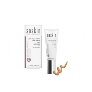 SOSKIN CC CRÈME COLOR CONTROL 3 EN 1 GOLD SKIN 02 SPF 30+ Promo Parapharmacie Casablanca Maroc - Medical Media Store