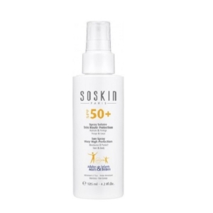 SOSKIN SPRAY SOLAIRE TRÈS HAUTE PROTECTION SPF50+ 125ML Promo Parapharmacie Casablanca Maroc - Medical Media Store