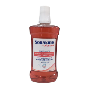 SOUAKINE BAIN DE BOUCHE AUX HUILES ESSENTIELS 500ML Promo Parapharmacie Casablanca Maroc - Medical Media Store