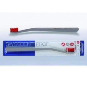 SWISSDENT BROSSES À DENTS ( GRIS/ROUGE ) Promo Parapharmacie Casablanca Maroc - Medical Media Store