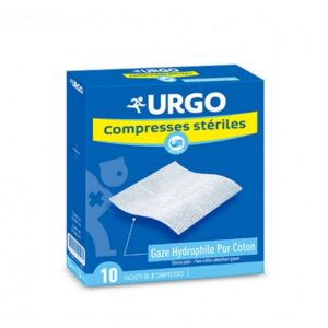 Urgo Compresse Sterile 40*40 Cm Boite de 10 Promo Parapharmacie Casablanca Maroc - Medical Media Store