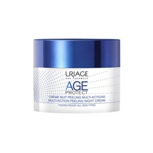 Uriage – Age Protect – Crème Nuit Peeling Multi-Actions – 50 ml Promo Parapharmacie Casablanca Maroc - Medical Media Store