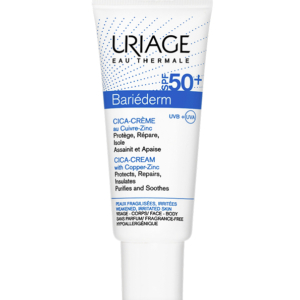 Uriage – Bariéderm – Cica-Crème SPF50+ au Cuivre-Zinc – 40 ml Promo Parapharmacie Casablanca Maroc - Medical Media Store