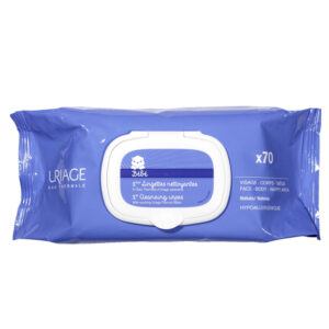 Uriage Bébé – 1ères lingettes nettoyantes – x70 unités Promo Parapharmacie Casablanca Maroc - Medical Media Store