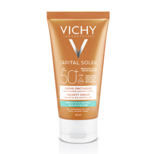 Vichy Capital Soleil Crème Onctueuse SPF50+ Peau Sensible Normale à Sèche | 50ml 1 Promo Parapharmacie Casablanca Maroc - Medical Media Store