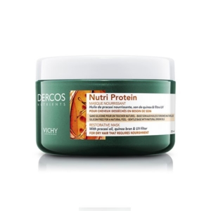 Vichy Dercos Nutrients Masque Nourrissant Nutri Protein Cheveux Secs | 250ml 1 Promo Parapharmacie Casablanca Maroc - Medical Media Store