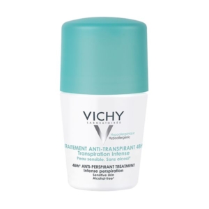 Vichy Dermo-Tolérance Déodorant Anti-Transpirant 48H Bille Peau Sensible | 50ml Promo Parapharmacie Casablanca Maroc - Medical Media Store