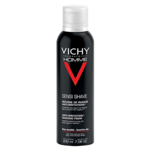 Vichy Homme Mousse à Raser Anti-Irritations Peau Sensible | 200ml 1 Promo Parapharmacie Casablanca Maroc - Medical Media Store