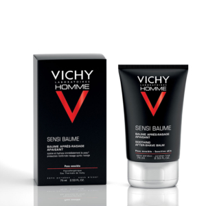 Vichy Homme Sensi-Baume Ca. Baume Après-Rasage Fortifiant Peau Sensible | 75ml Promo Parapharmacie Casablanca Maroc - Medical Media Store