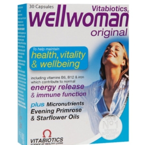 VITABIOTICS WELLWOMAN ZINC ORIGINAL 30 CAPSULES Promo Parapharmacie Casablanca Maroc - Medical Media Store