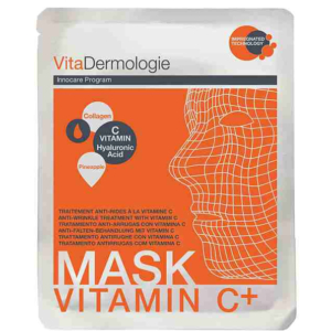VitaDermatologie Masque à la Vitamine C+ Traitement Anti Rides – 1 pièce Promo Parapharmacie Casablanca Maroc - Medical Media Store