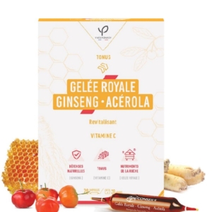 Yves Ponroy Ampoules de Gelée royale Ginseng Acérola 20 Ampoules Promo Parapharmacie Casablanca Maroc - Medical Media Store